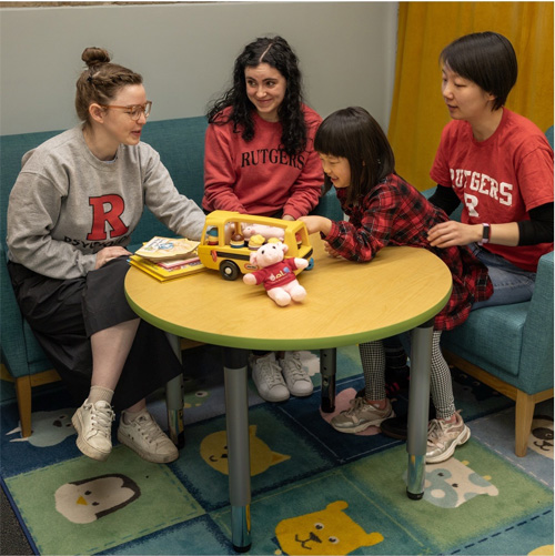 Prof. Jenny Wang with her students Kathleen Cracknell and Julia Hauss