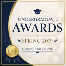 Undergraduate Awards, Spring 2019